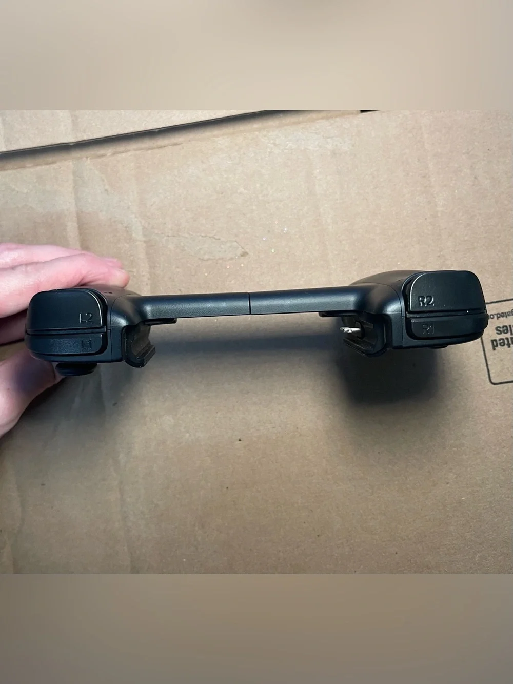 Black Mobile Gaming Controller — Expandable Bluetooth Gamepad